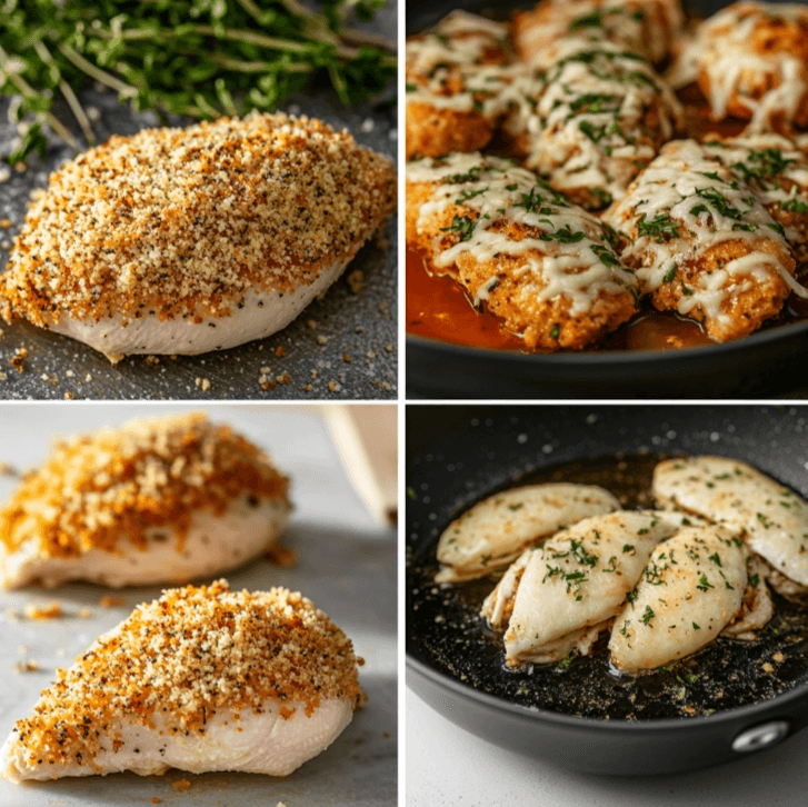 chicken parm sandwich preparation steps