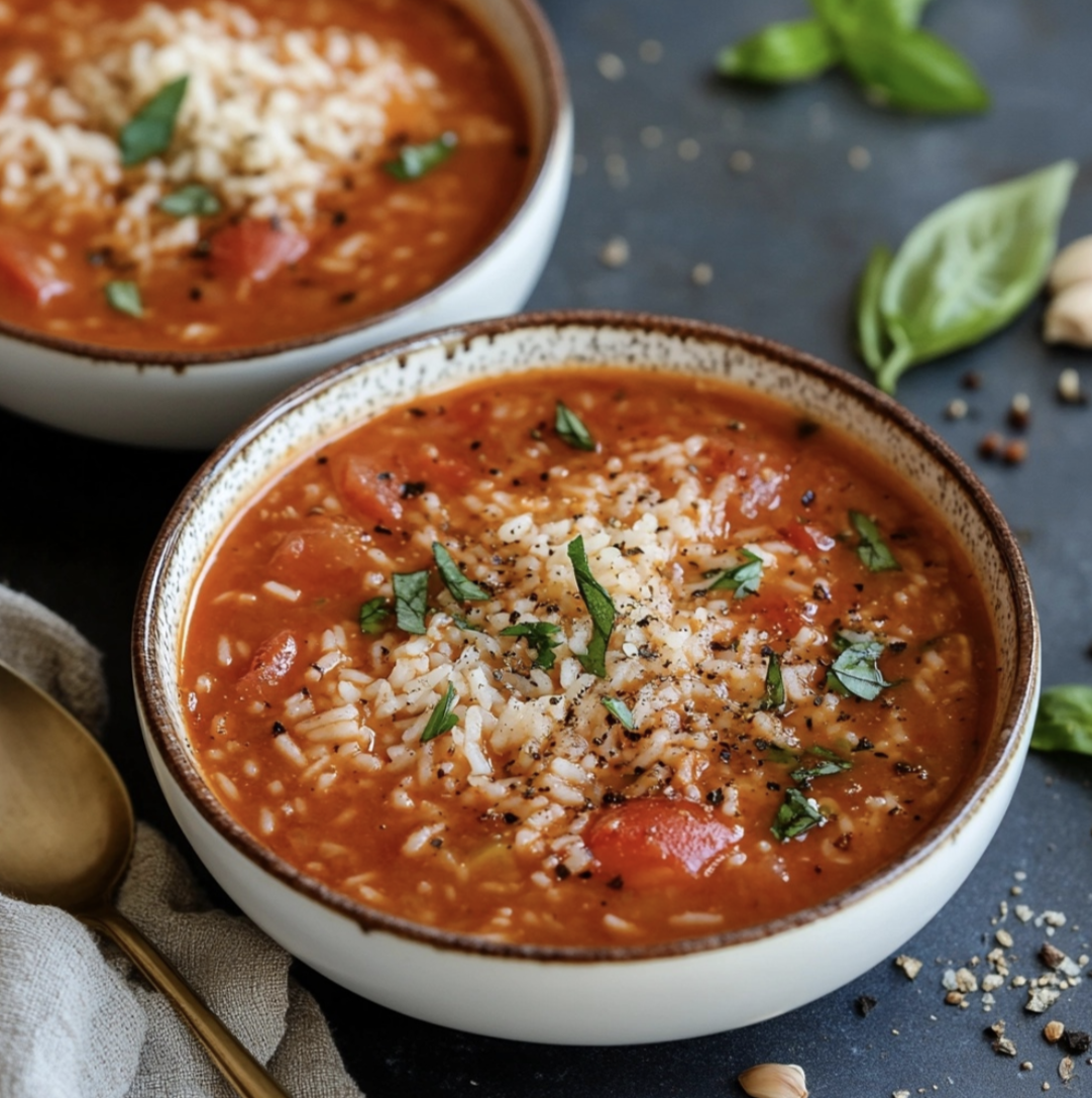 tomato rice soup