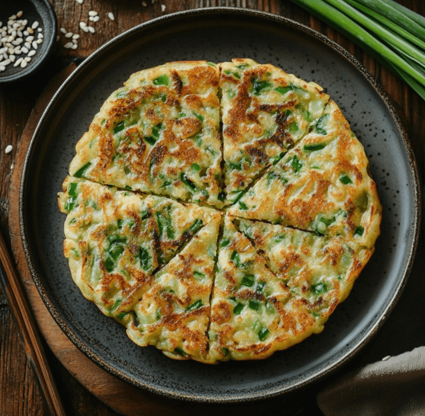 Korean scallion Pancakes