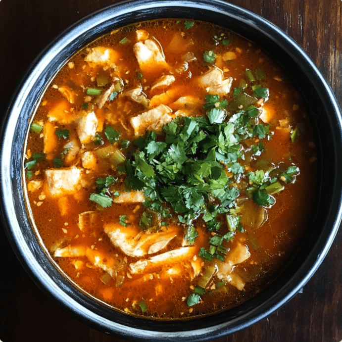 chopt spicy chicken soup recipe